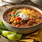 Slow Cooker Taco Soup Recipe