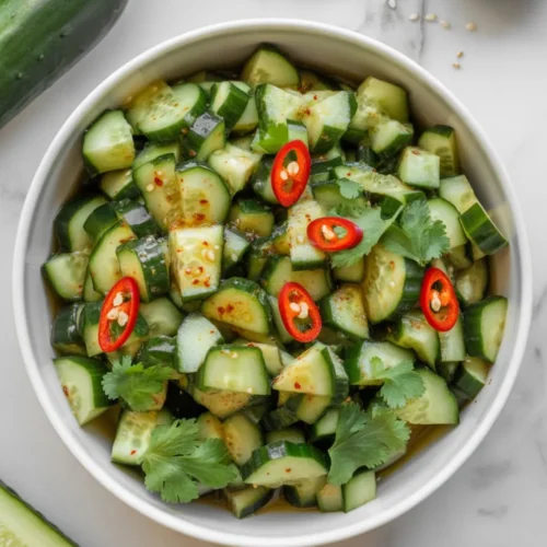 Smashed cucumber salad Recipe