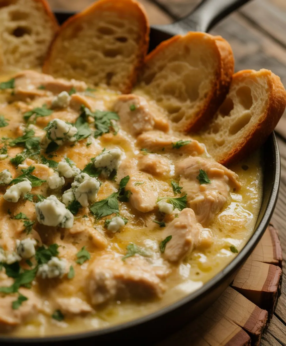 Smoked Buffalo Chicken Dip Recipe