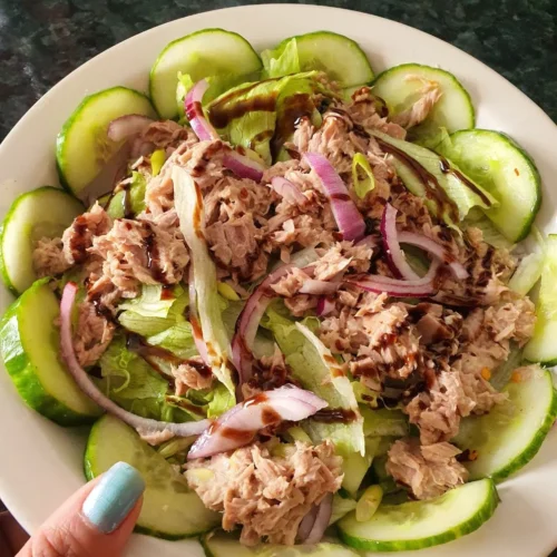 Tuna Cucumber Salad Recipe