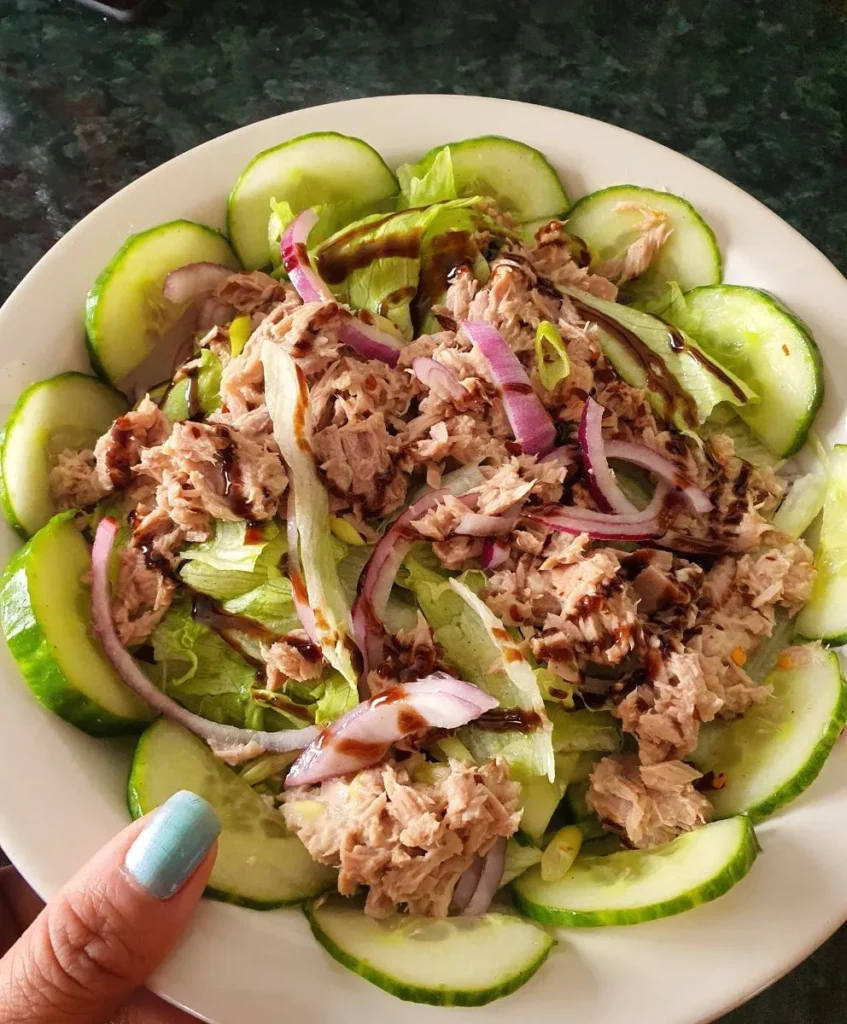 Tuna Cucumber Salad Recipe