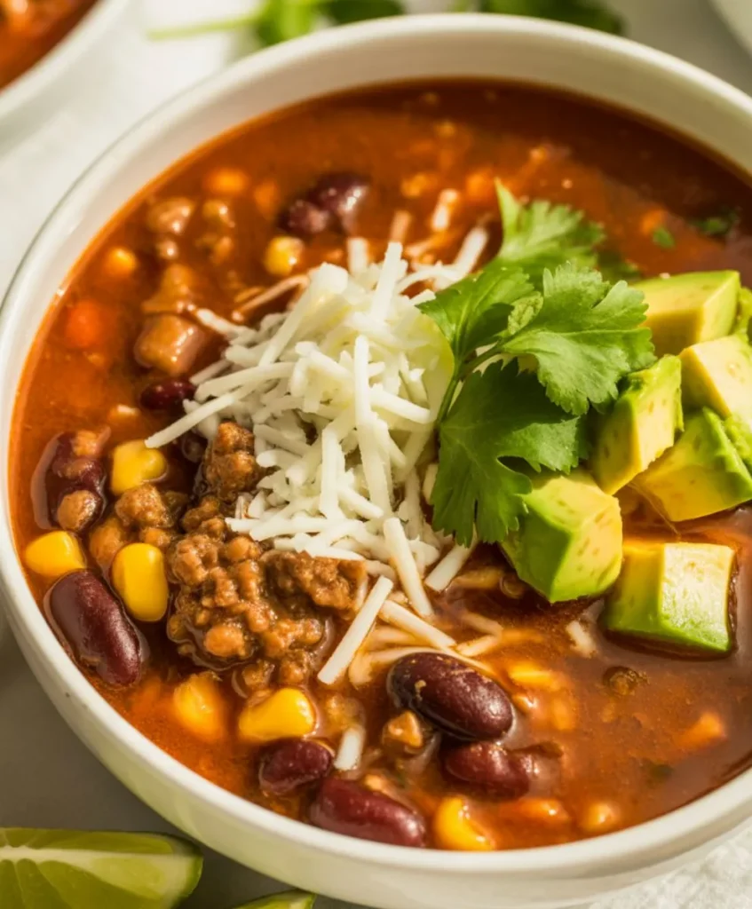 Turkey Taco Soup Recipe