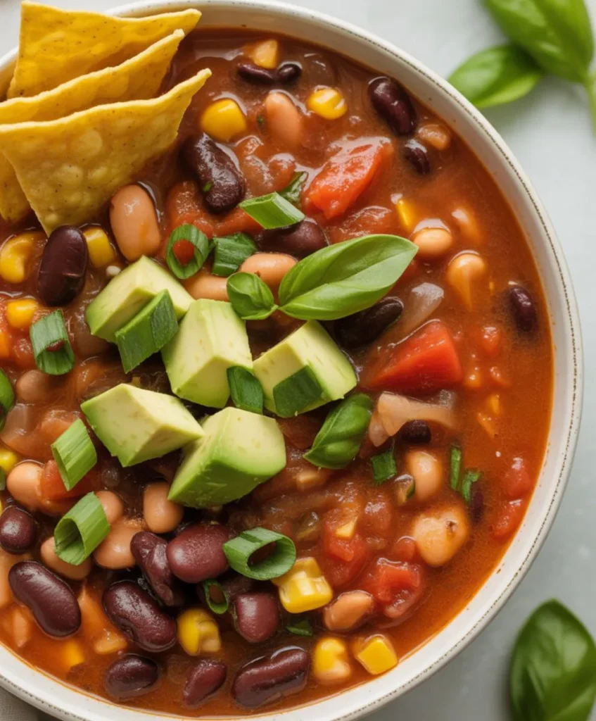 Vegetarian Taco Soup Recipe