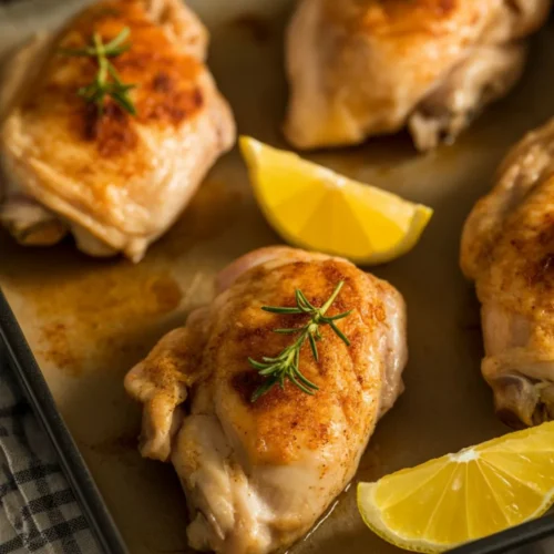 Baked Paprika Chicken Thighs