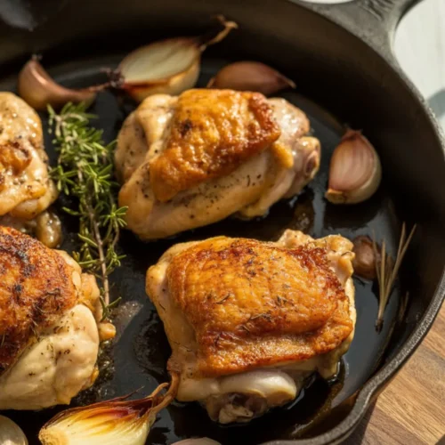 Cast Iron Chicken Thighs