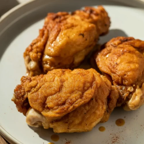 Fried Chicken Thighs