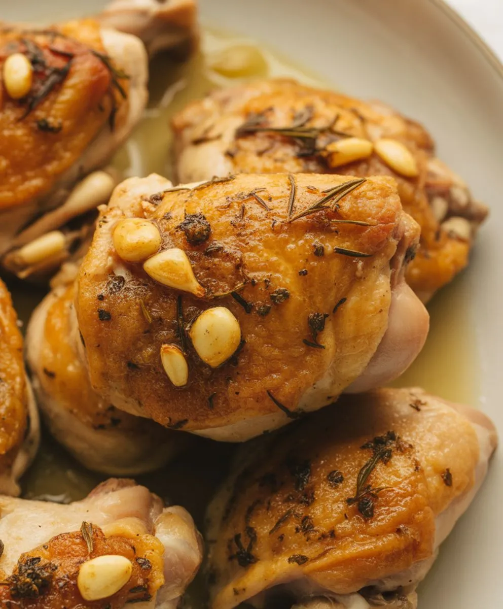 Garlic Chicken Thighs