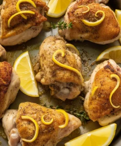 Lemon Pepper Chicken Thighs