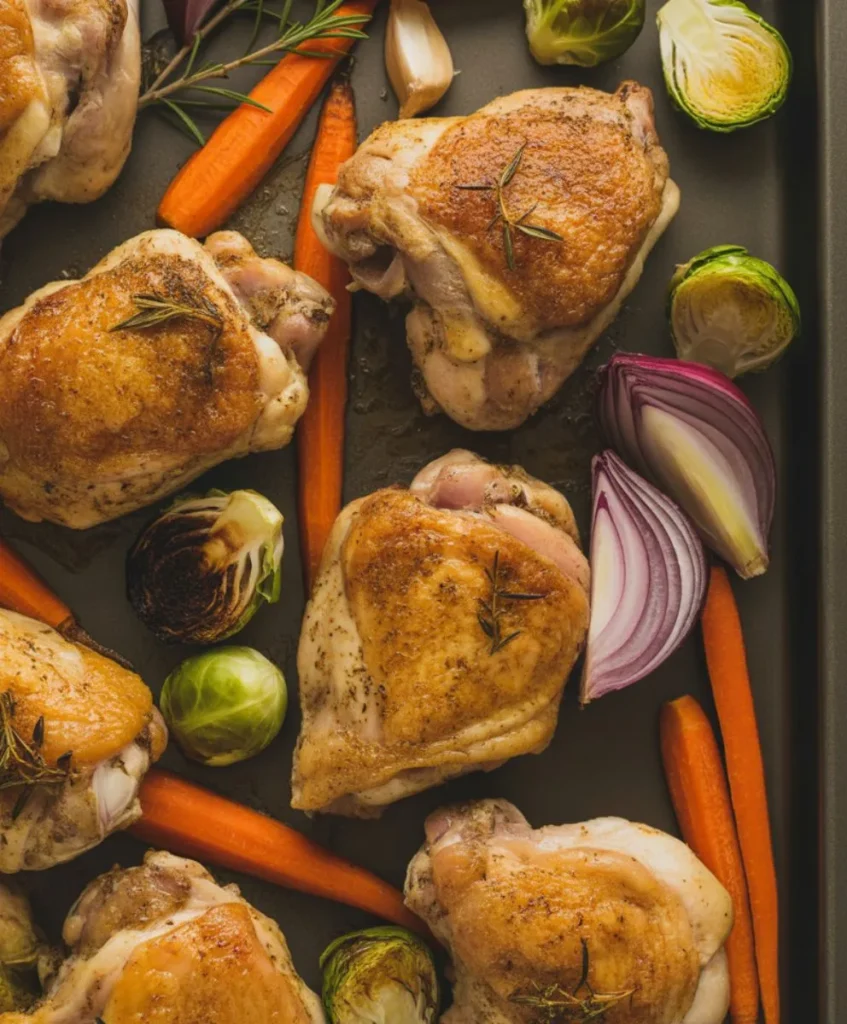 Sheet Pan Chicken Thighs